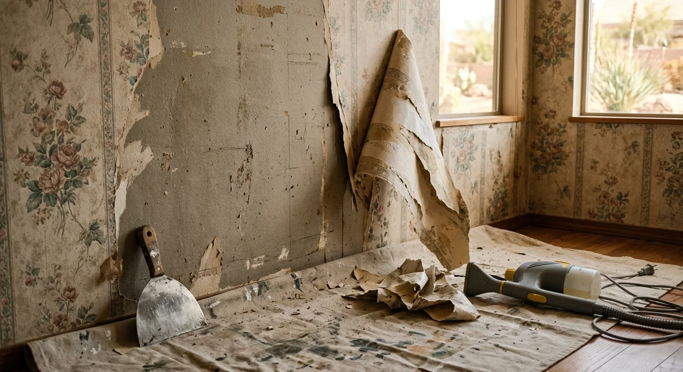 Wallpaper removal in Phoenix,